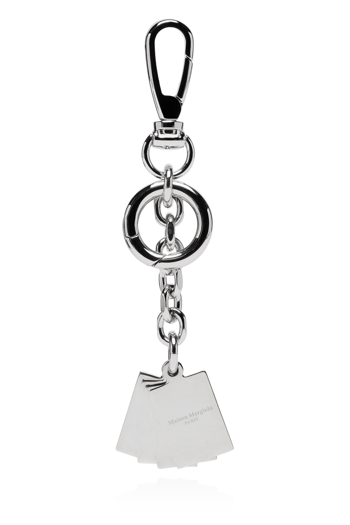 Maison Margiela Keychain with charms and engraved logo | Men's